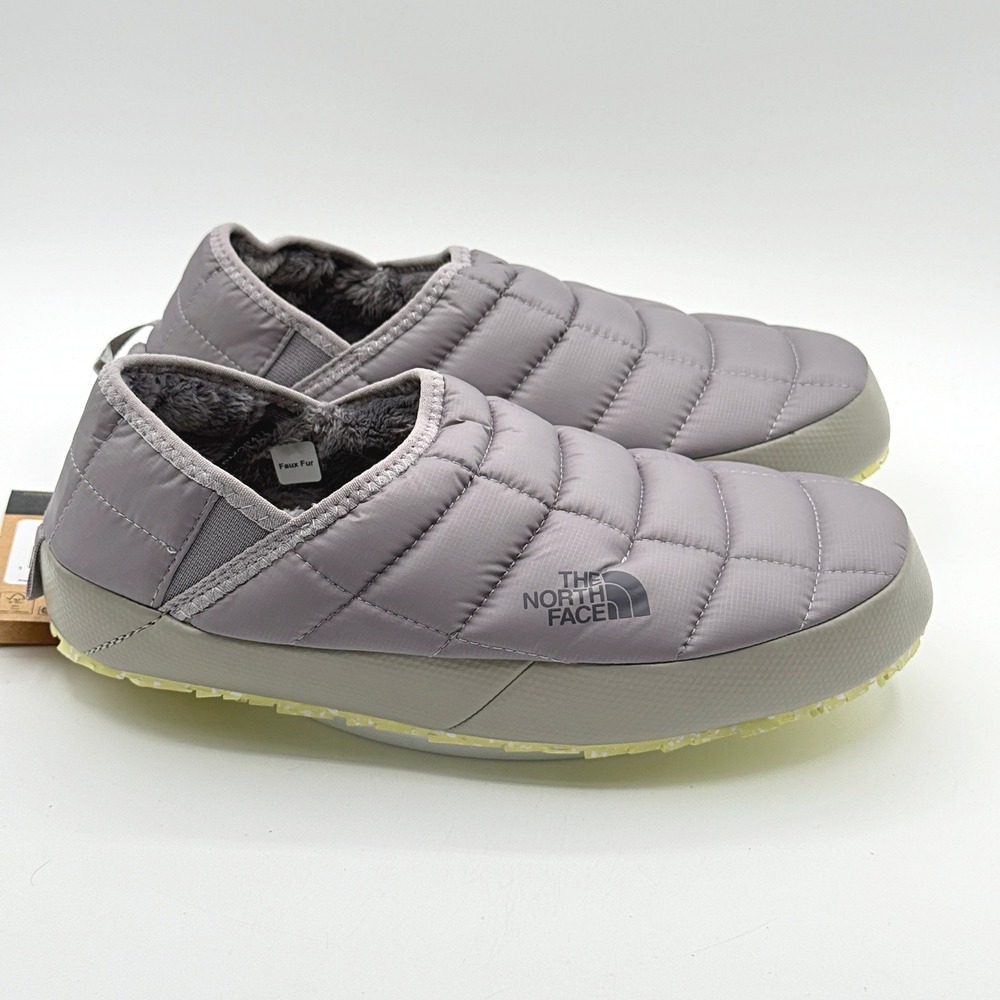 The North Face Thermoball Traction Mule V Size 10 Womens Tran Grey/Stone NEW
